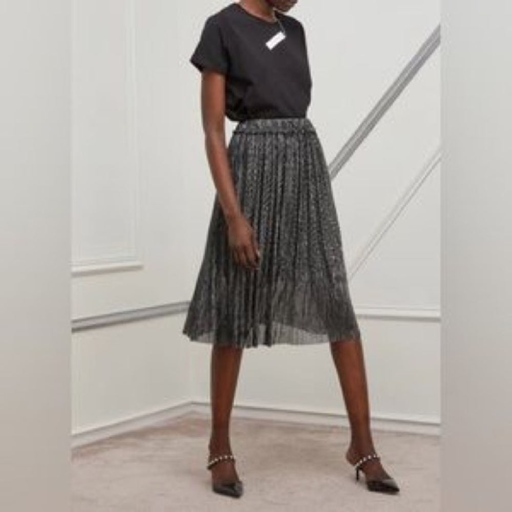 Isabel Marant étoile gunmetal Beatrice skirt 36